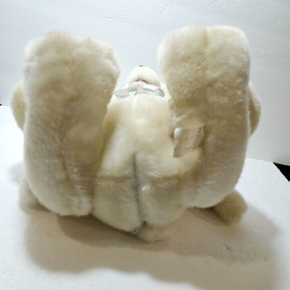 Angel Bear Plush Says Bedtime Prayer B&B Toymaker OffWhite/Soft Animal Wings 15" - Picture 10 of 10